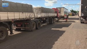 Caminhoneiros mantêm bloqueios em rodovias Sergipe -