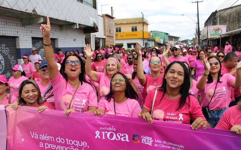 Outubro Rosa em Pilar terá 700 mamografias para mulheres, Semana da Citologia e ações educativas