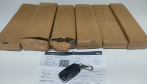 Homem é preso por transportar 6 kg de maconha em Aracaju / Foto: Foto: Polícia Militar/SE