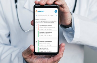 Novo aplicativo do Hapvida permite que médicos acessem exames e laudos pelo celular
