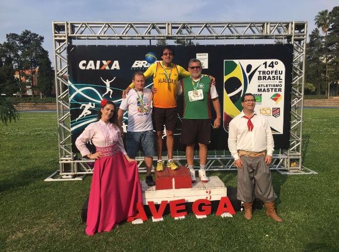 Alagoanos conquistam medalhas no Troféu Brasil Master de Atletismo