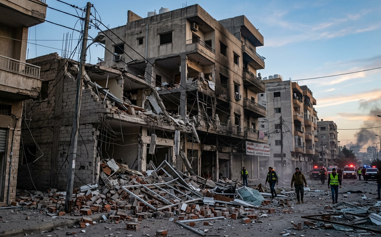 Israel lança série de ataques contra Beirute, no Líbano