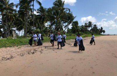 No dia mundial de limpeza, Porto de Pedras registra baixo índice de lixo nas praias 