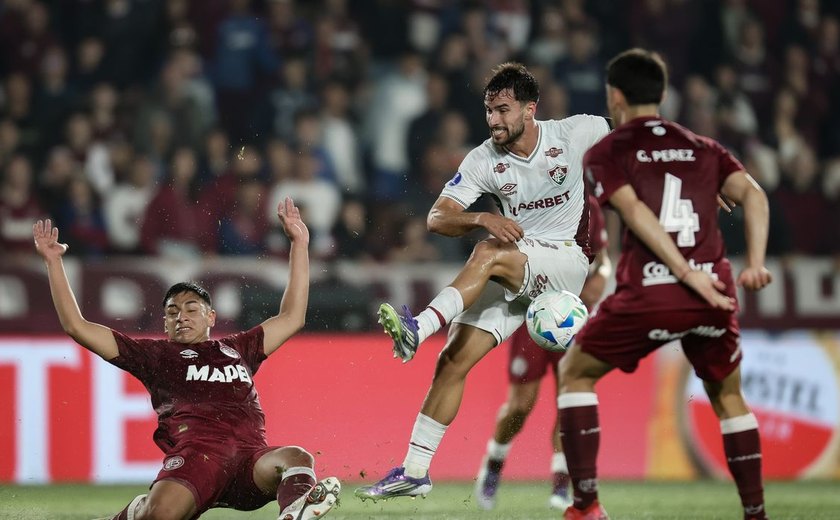 Fluminense sai em desvantagem diante do Lanús na Copa Sul-Americana