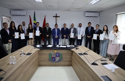 Mais nove servidores são empossados no Ministério Público de Alagoas