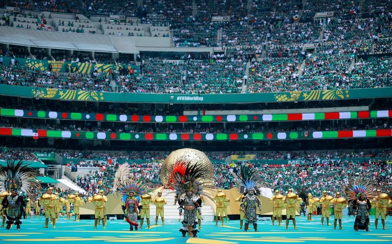 Abertura da Copa 2026 emociona o Estádio Azteca, no México
