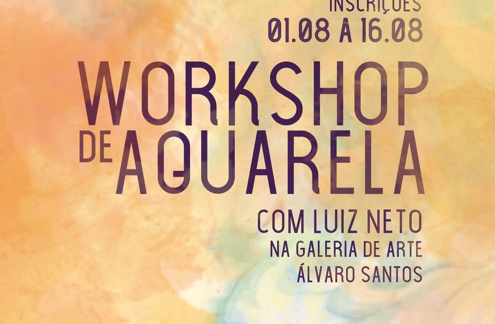 WORKSHOP FESTIVAL AQUARELA GALERIA