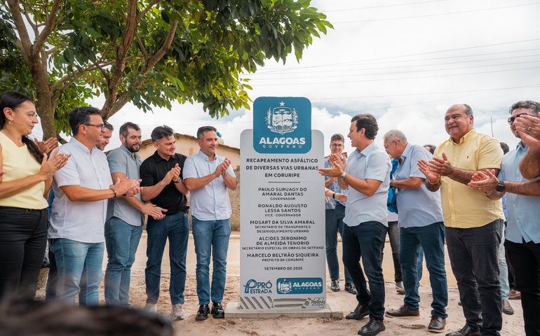 Coruripe avança com obras de mobilidade e urbanização em parceria com o Governo do Estado