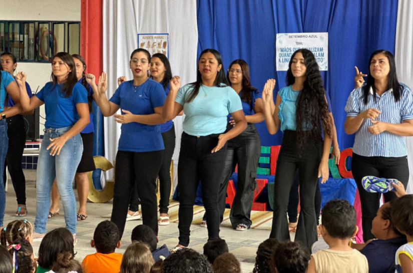 Secretaria de Educação de Campo Alegre realiza diversas ações em Alusão ao Setembro Azul