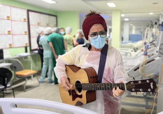 Música ajuda na recuperação dos pacientes do ﻿Hospital Geral do Estado (HGE)