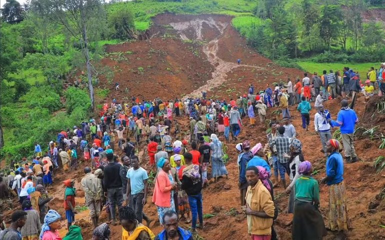 Deslizamento de terra no sul da Etiópia deixa ao menos 146 mortos