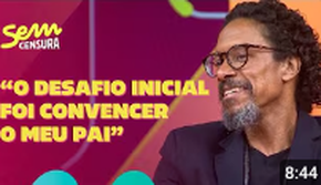 Sem Censura | João Viana, filho de Djavan, conta sobre como foi dirigir musical em homenagem ao pai