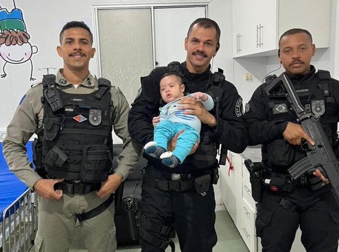Policiais militares salvam duas crianças em ações distintas no interior de Alagoas