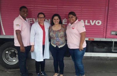 Saúde de Olho D'Água Grande promove mutirão de mamografia