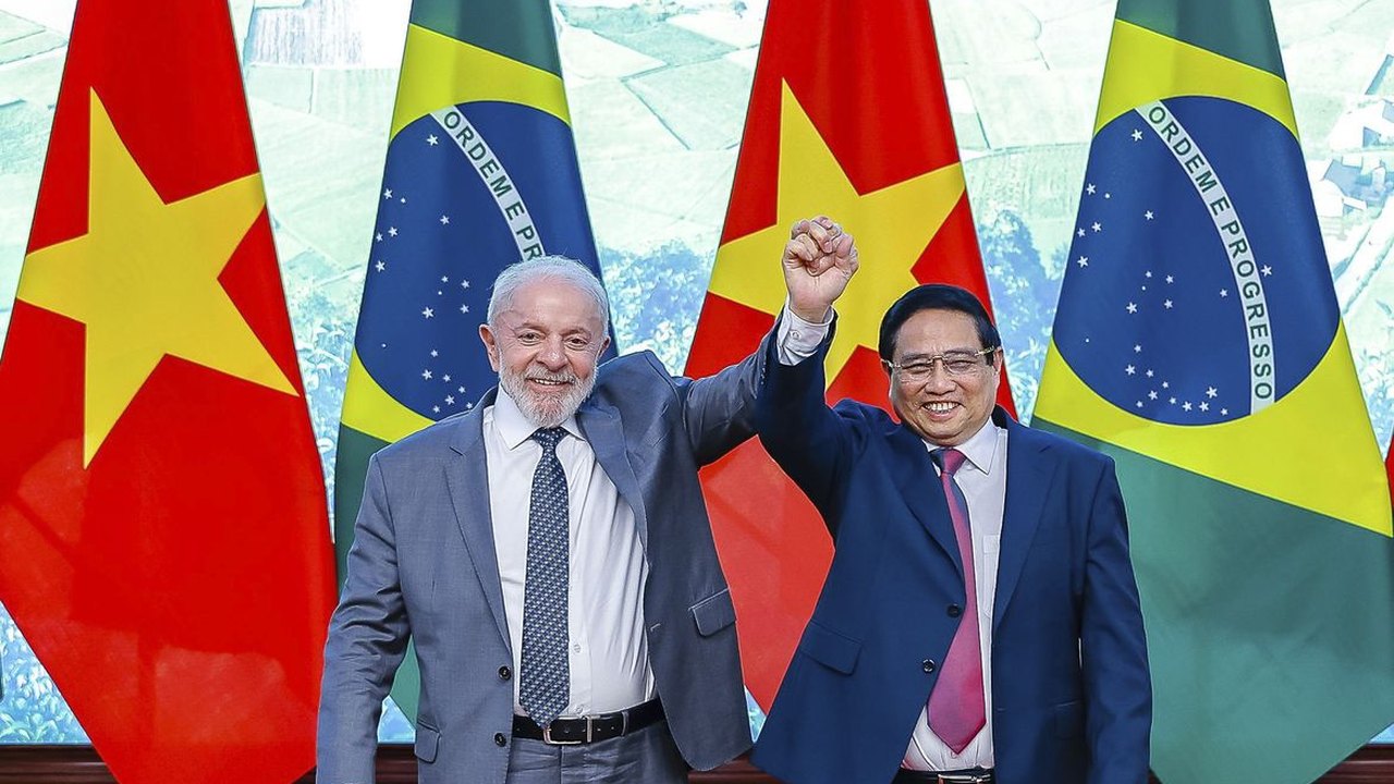 Lula assina plano de ação com o Vietnã até 2030