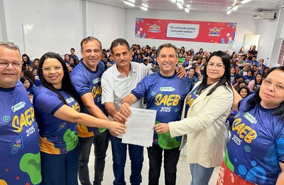 Em Tanque d’Arca, a Educação é prioridade na gestão do prefeito Didi Lopes