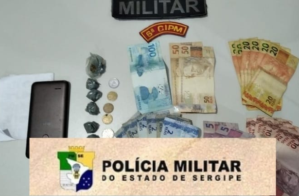 PM prende suspeitos de tráfico de drogas / Foto: PM/SE