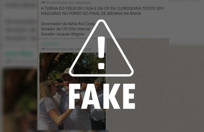 Vídeo que mostra governador e senadores da Bahia em festa é antigo
