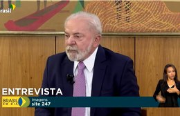 Lula fala sobre política, economia e relações exteriores