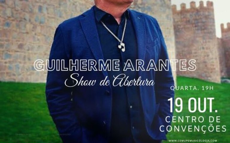 Guilherme Arantes faz o show de abertura do Festival de Música de Penedo