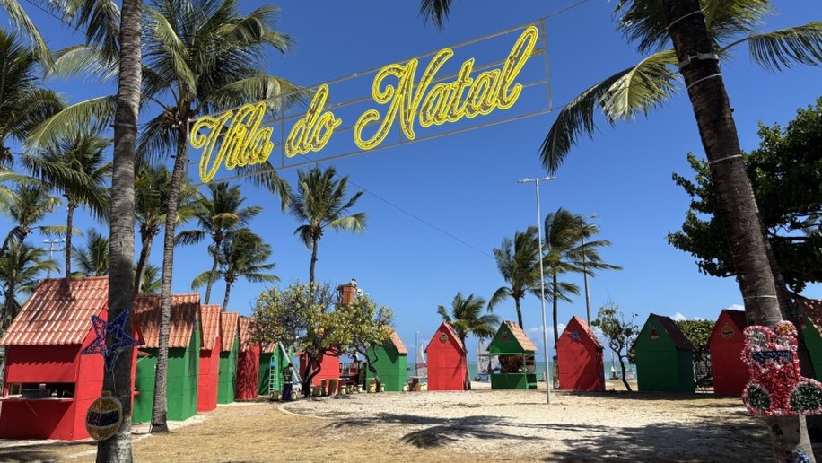 Vila de Natal reúne arte, cultura e gastronomia à beira-mar de Maceió