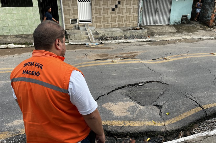 Rebaixamento de solo na Chã da Jaqueira não tem relação com mineração