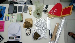 ponto de droga desarticulado / Foto: SSP/SE