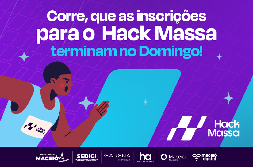 Hack Massa: inscrições para maratona de inovação terminam domingo (10)