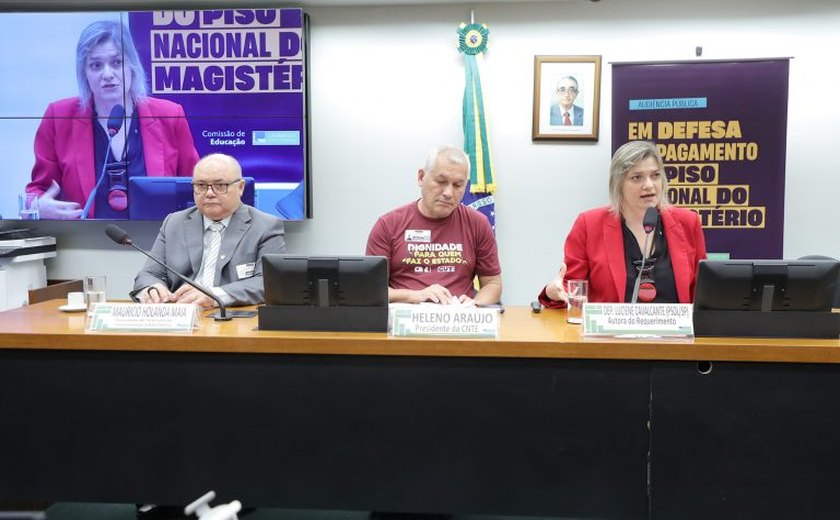 Contratação de temporários é usada para descumprir piso salarial dos professores, afirmam participantes de debate na Câmara