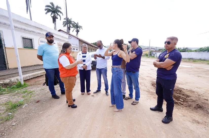 Prefeita Tia Júlia realiza visita técnica à antiga Estação Ferroviária, sede do FIPI 2025