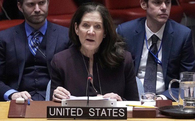 EUA vetam nova resolução do Conselho de Segurança da ONU sobre cessar-fogo permanente em Gaza