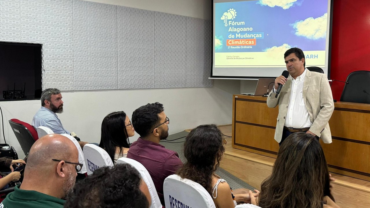 1ª reunião do Fórum Alagoano de Mudanças Climáticas debate medidas para enfrentar os desafios ambientais