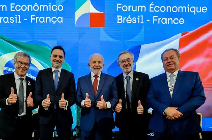 Empresários franceses prometem a Lula investir R$ 100 bi no Brasil