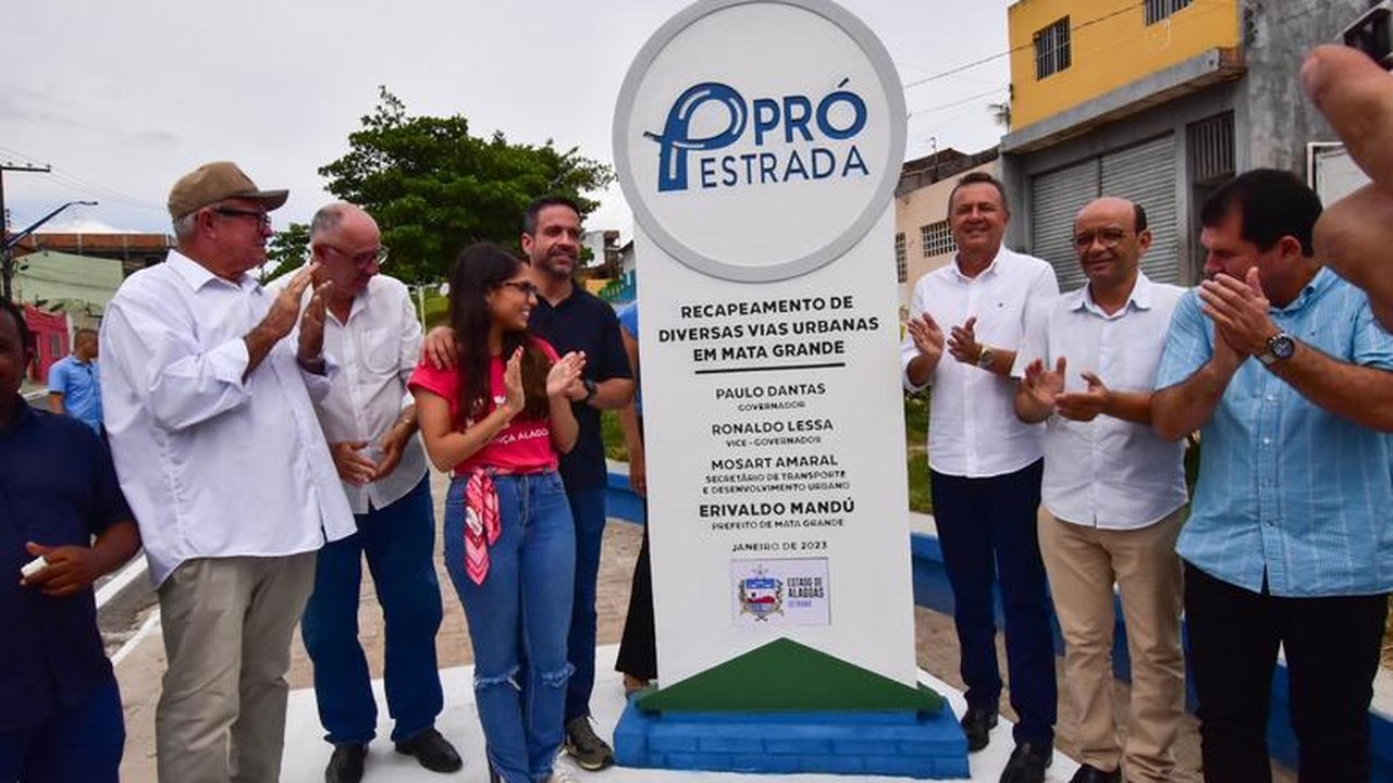 Programa Pró-Estrada contempla 7 km de pavimentação asfáltica em Mata Grande