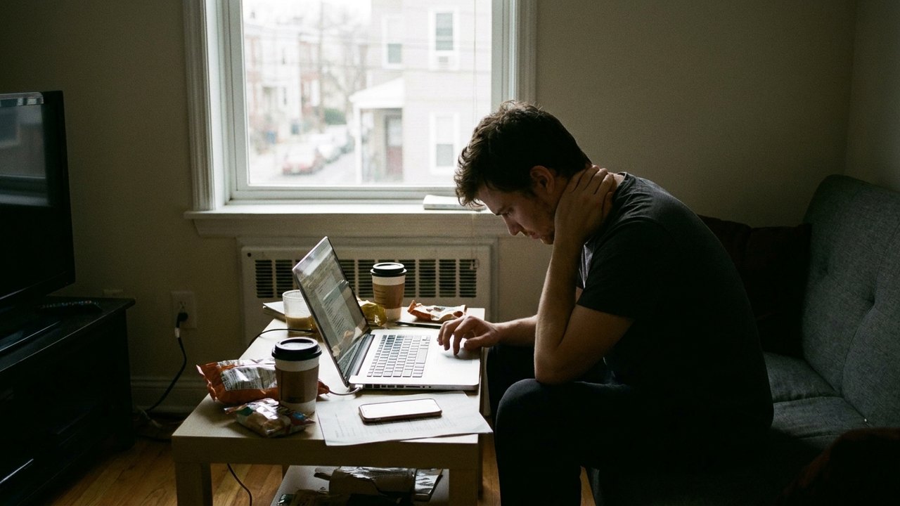 Estudo indica que o trabalho remoto pode prejudicar a saúde