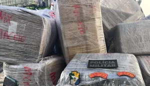 Motorista é preso após sofrer acidente e abandonar carreta com uma tonelada de maconha em Sergipe