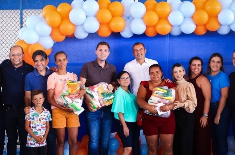 Prefeitura de Campo Alegre faz primeira entrega de cestas básicas de 2026 do Bolsa Alegre