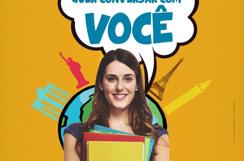 Cursos de Inglês, Espanhol, Francês e italiano com matrículas abertas