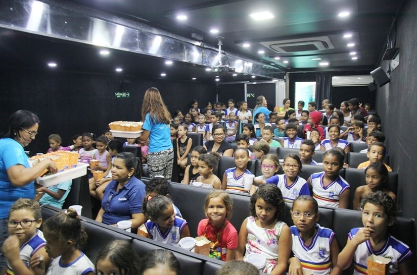 ‘Cinema é Pra Você, Sim!’ exibe filmes para mais de mil deodorenses