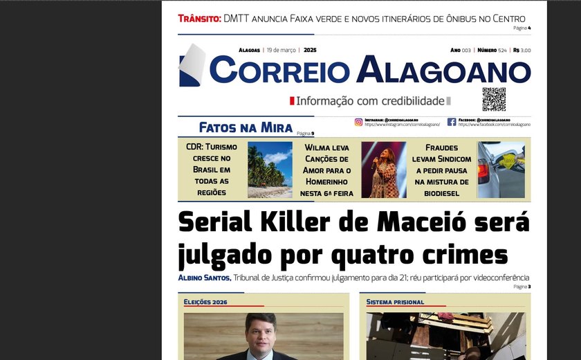 Serial Killer de Maceió será julgado por quatro crimes