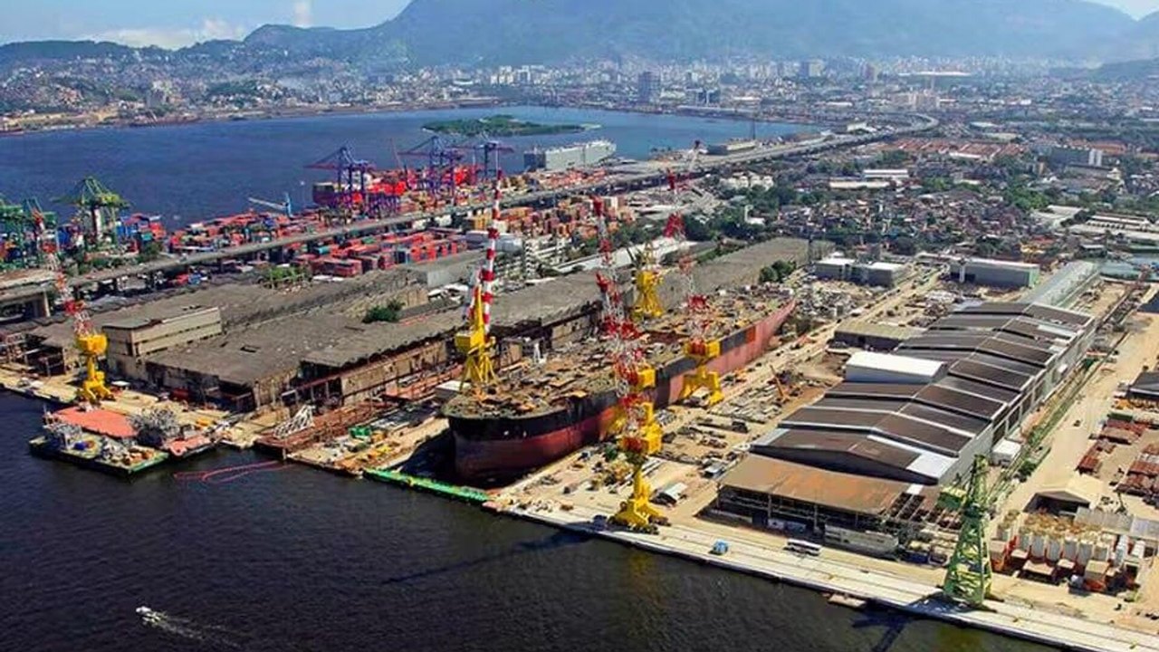 Multinacional filipina assume controle do antigo estaleiro Inhaúma, no Rio