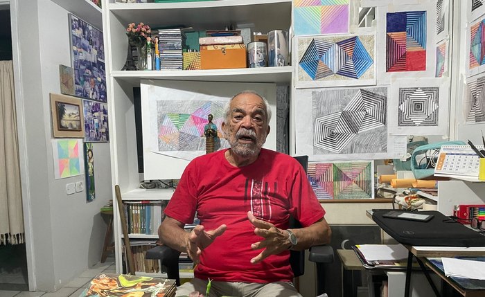 Orestes Oliveira comemora 45 anos como ilustrador