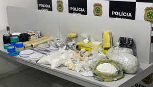 Suspeito de tráfico é preso em flagrante com posse de entorpecentes