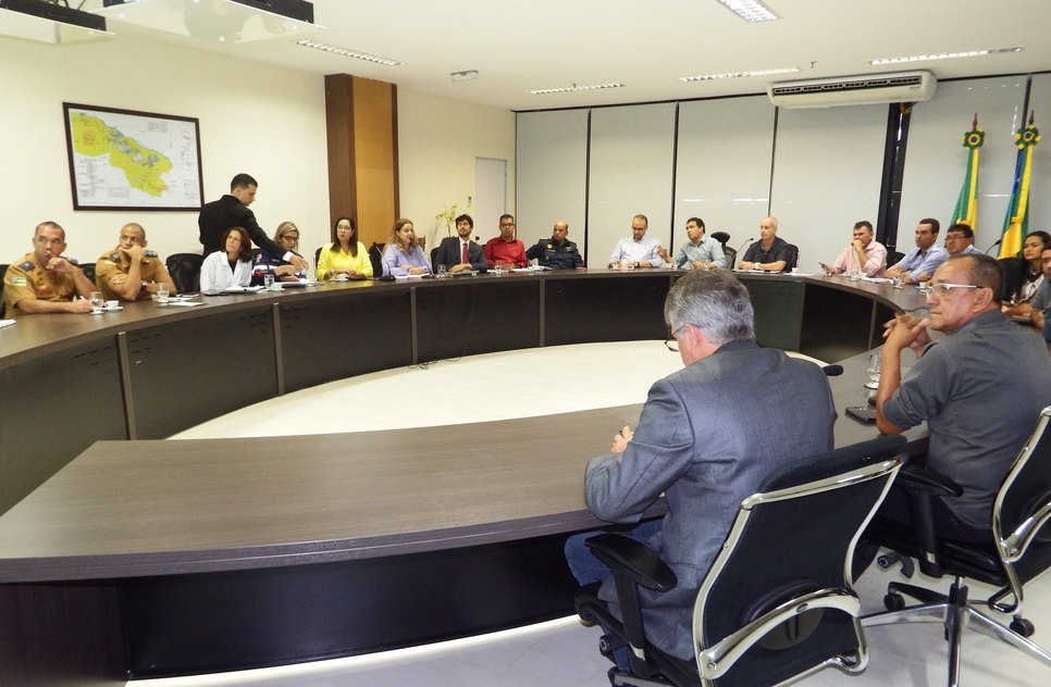 Autoridades se reunirão para defininr detalhes da passagem da Tocha por sergipe / Foto: ASN - Agência Sergipe de Notícias