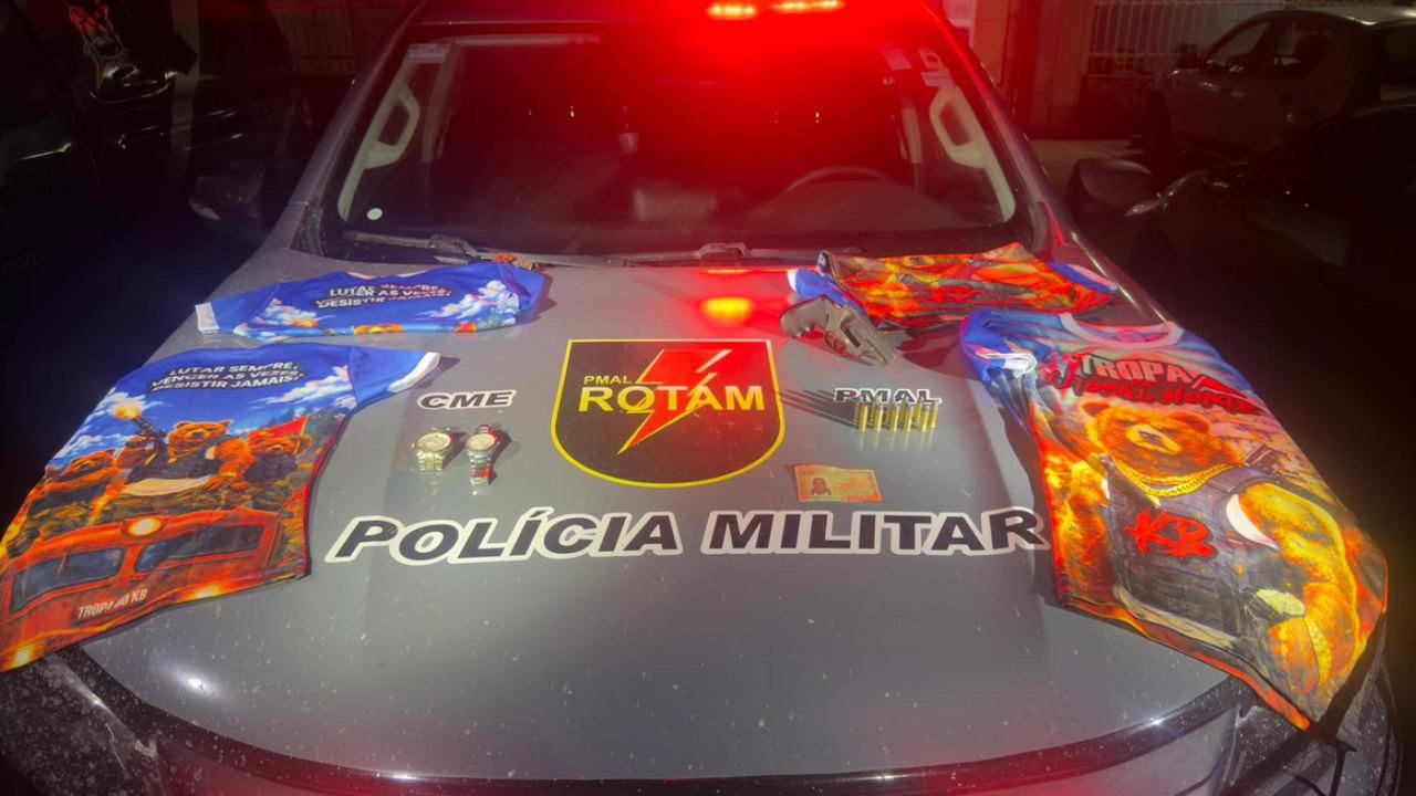 Operação Nexus: Rotam apreende arma, munições e material ligado a facção em São Miguel dos Milagres