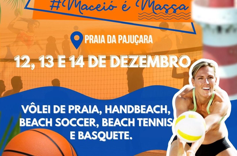 Jogos de Verão na orla de Pajuçara estão com inscrições abertas
