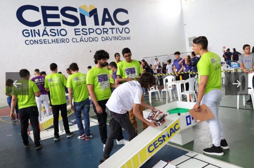 CESMAC Sedia Etapa Estadual da Olimpíada Brasileira de Robótica 2025