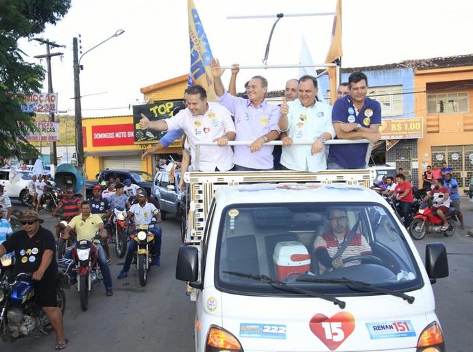 Região do Vale do Paraíba confirma apoio a Renan Calheiros para o senado por Alagoas