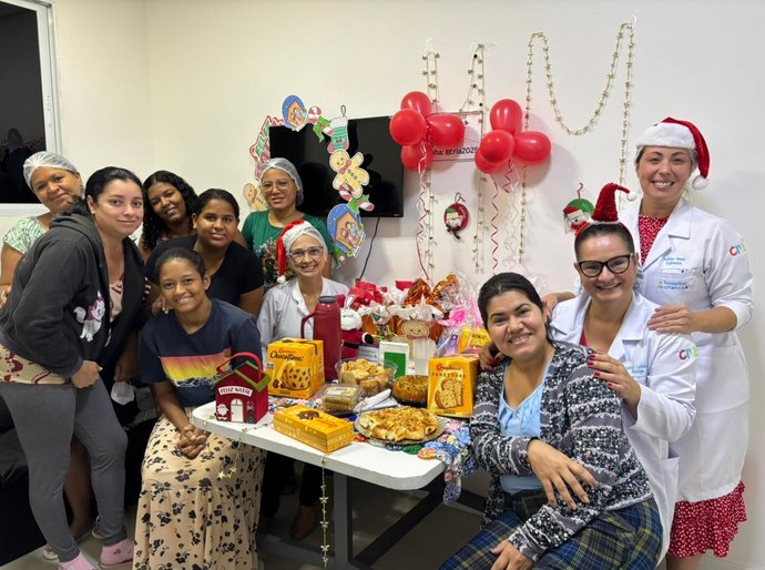 Hospital da Criança de Alagoas promove programação especial de Natal para pacientes e familiares