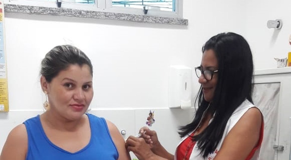 VACINAÇÃO CONTRA GRIPE / Foto: Ascom/SMS